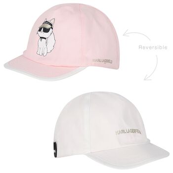 Baby Girls Pink Choupette Cap