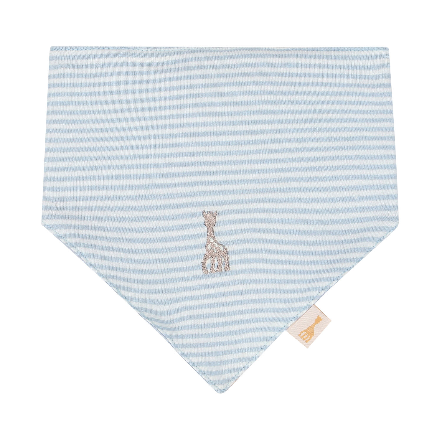 Blue & White Logo Baby Bib, 2, hi-res image number null
