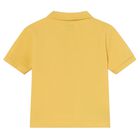 Younger Boys Yellow Polo Shirt, 2, hi-res