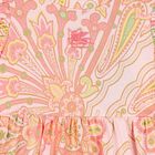 Girls Pink Floral Paisley Dress, 1, hi-res