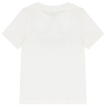 Boys White Logo T-Shirt