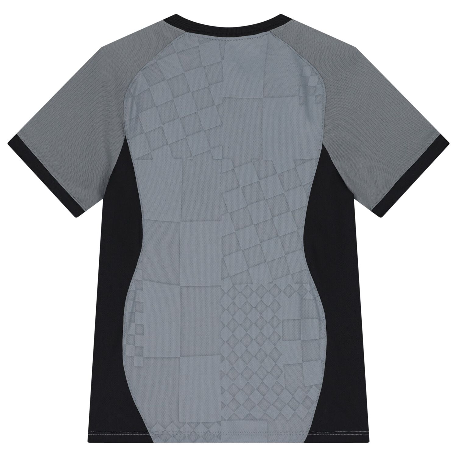 Boys Grey & Black Logo T-Shirt, 1, hi-res