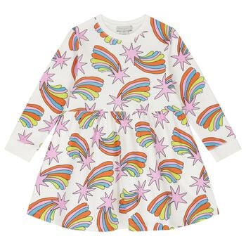 Girls Multi-Colored Shooting Stars Dress