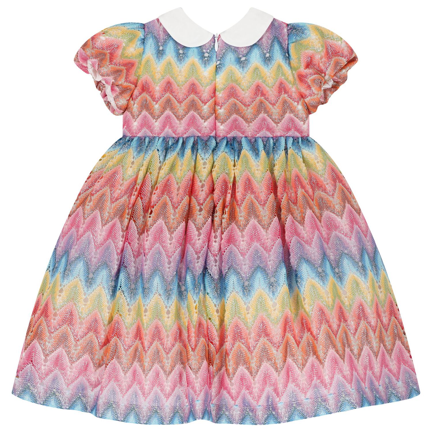 Younger Multi-Coloured Zig Zag Dress Set, 1, hi-res