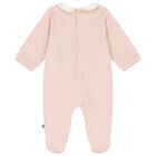 Baby Girls Pink Logo Babygrow, 3, hi-res