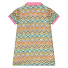 Younger Girls Multi-Coloured Logo Dress, 1, hi-res