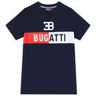 Boys Navy Logo T-Shirt, 1, hi-res