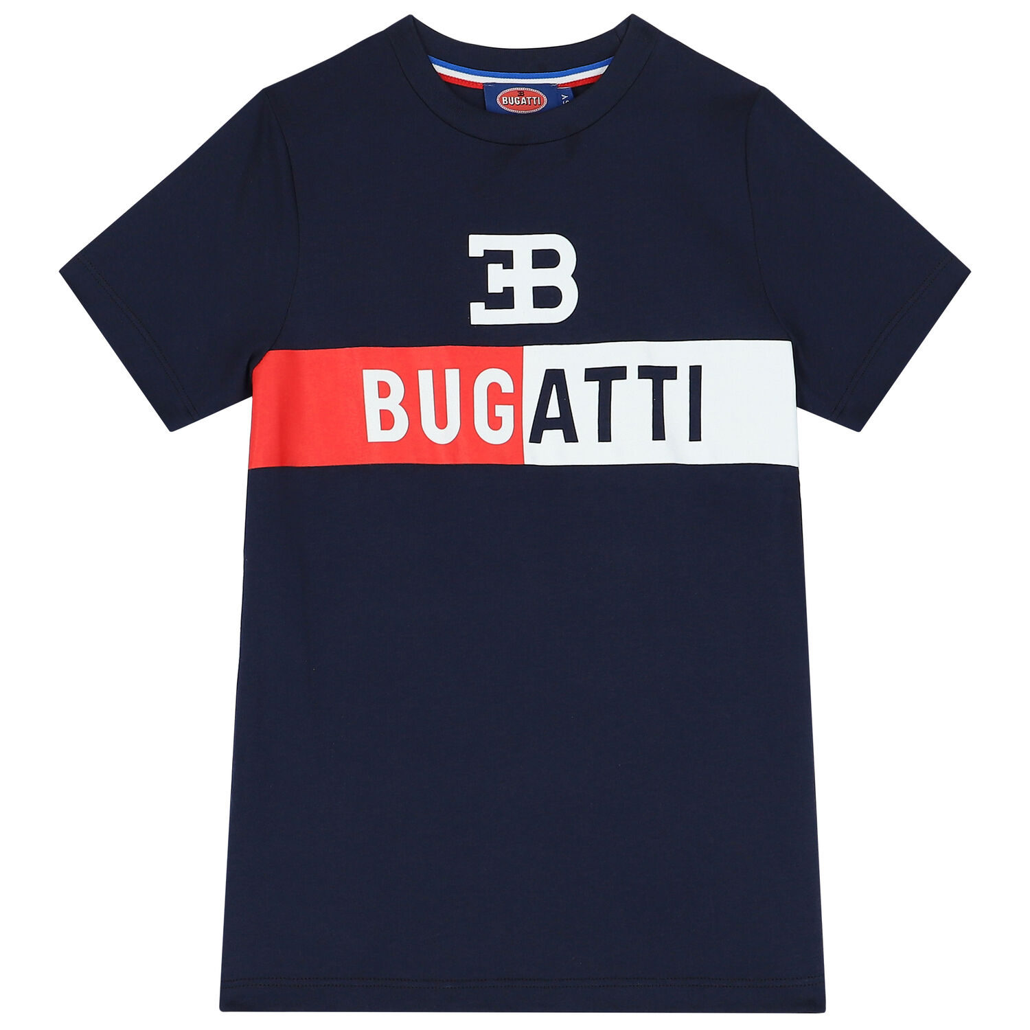 Boys Navy Logo T-Shirt, 1, hi-res