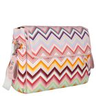 Baby Girls Pink Logo Zig Zag Changing Bag ( 34cm ), 1, hi-res