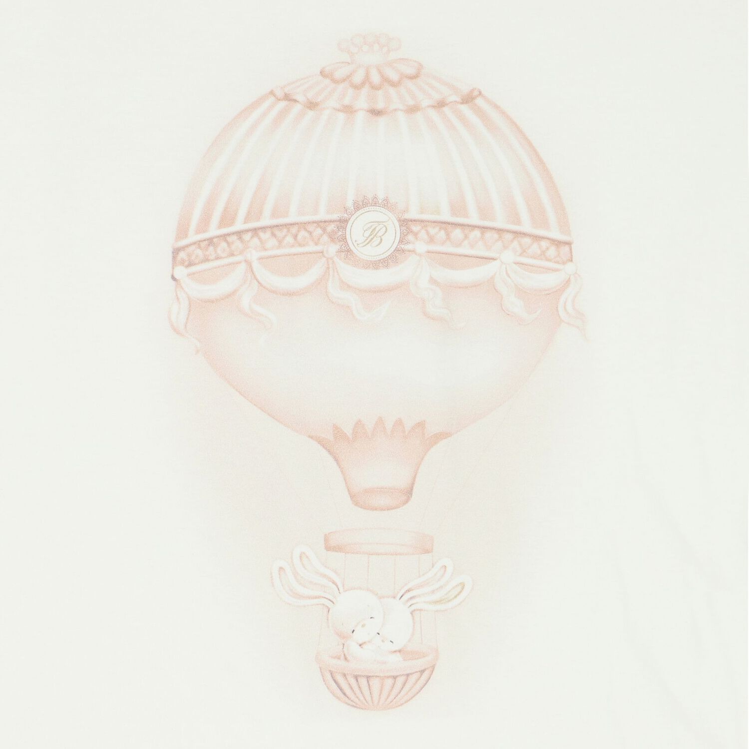 Ivory & Beige Balloon Baby Blanket, 1, hi-res image number null