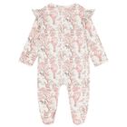 Baby Girls White & Pink Africa Babygrow Gift Set  , 1, hi-res