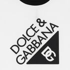 Boys White Logo T-Shirt, 1, hi-res