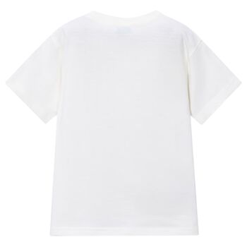 Boys Ivory Driver T-Shirt