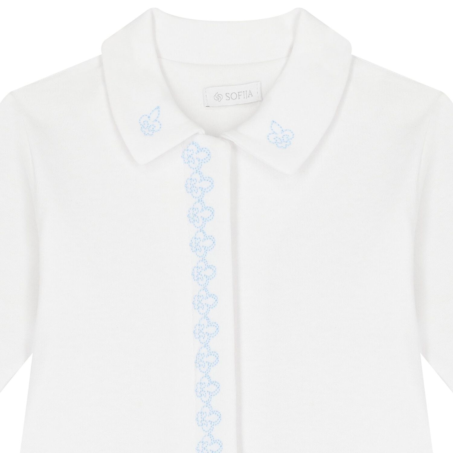 Baby Boys Ivory Babygrow, 1, hi-res