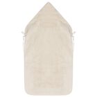 Ivory & Beige Faux Fur Baby Nest, 1, hi-res