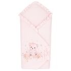 Baby Girls Pink Teddy Bear Nest, 1, hi-res