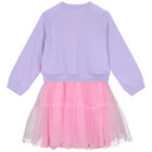 Girls Purple & Pink Tulle Dress, 1, hi-res