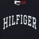 Boys Navy Logo Cotton T-Shirt, 1, hi-res