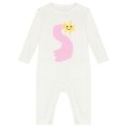 Baby Girls Ivory Shooting Stars Babygrows ( 2-Pack ), 1, hi-res
