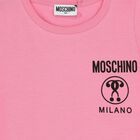 Girls Pink Logo T-Shirt, 1, hi-res