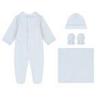 Baby Boys Blue Babygrow Gift Set, 1, hi-res