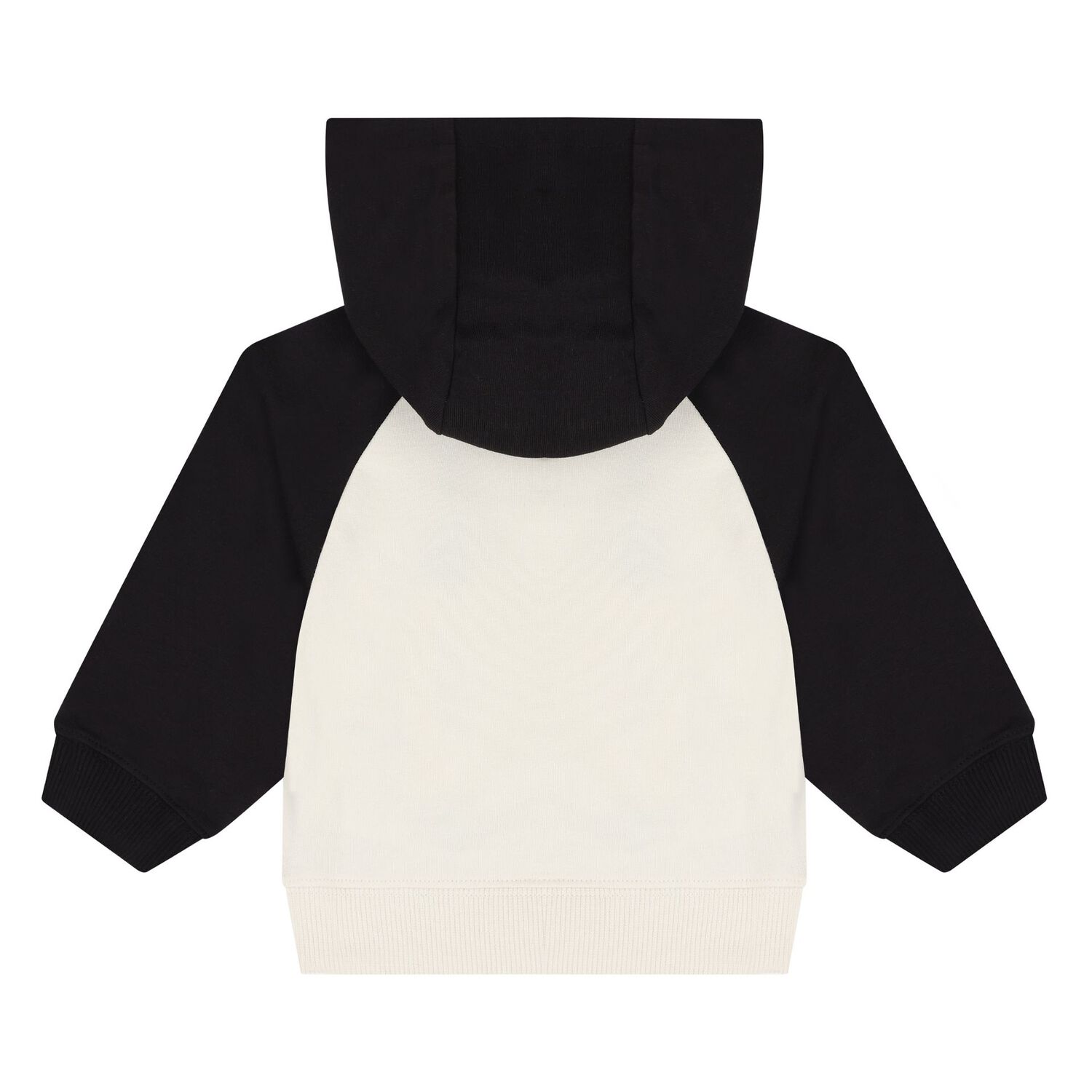 Younger Boys Beige & Black Tracksuit, 1, hi-res