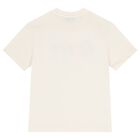 Boys Ivory Logo T-Shirt, 1, hi-res