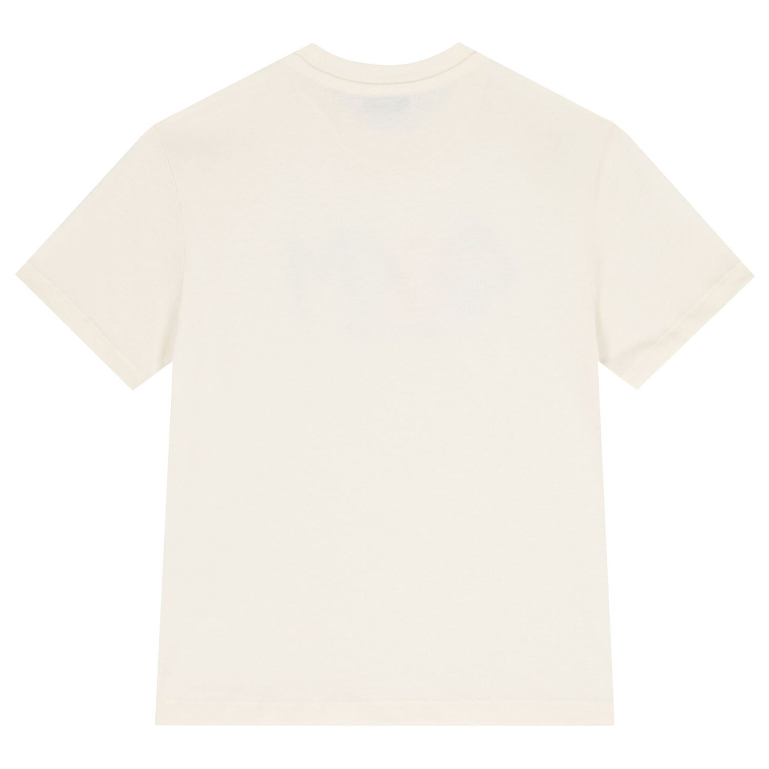 Boys Ivory Logo T-Shirt, 1, hi-res