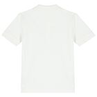 Boys White Logo Polo Shirt, 2, hi-res