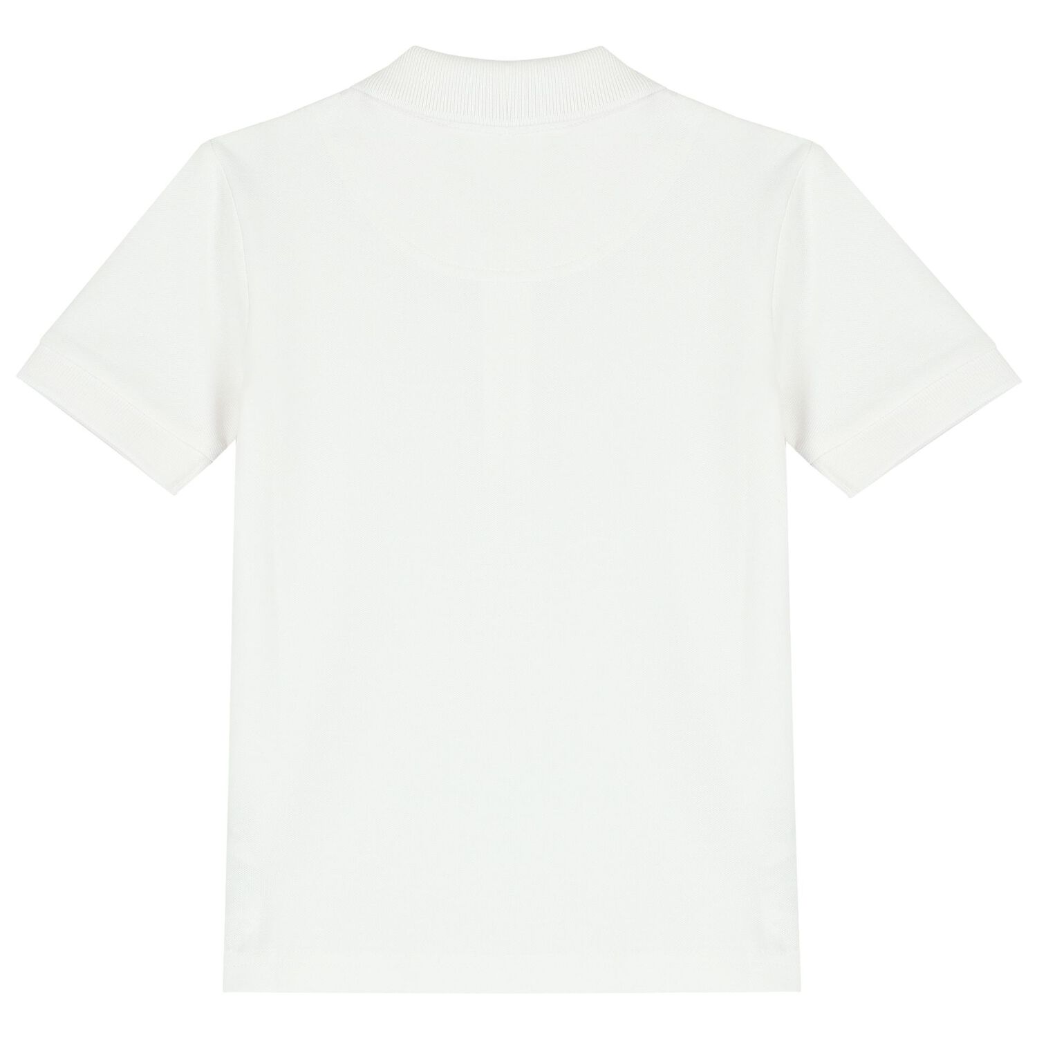 Boys White Logo Polo Shirt, 2, hi-res image number null