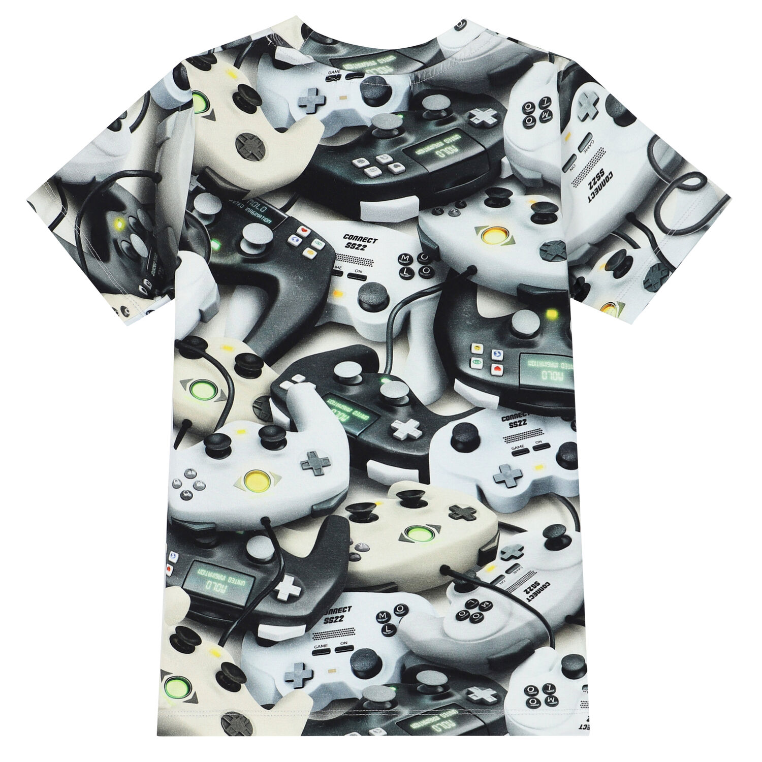 Boys Grey Joystick T-Shirt, 1, hi-res image number null