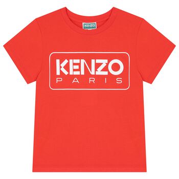 Boys Red Logo T-Shirt