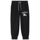 Boys Black EKD Logo Joggers, 1, hi-res