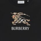 Boys Black EKD Logo T-Shirt, 1, hi-res