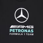 Boys Black Mercedes Logo T-Shirt, 1, hi-res