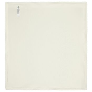 Baby Girls Ivory Floral Blanket