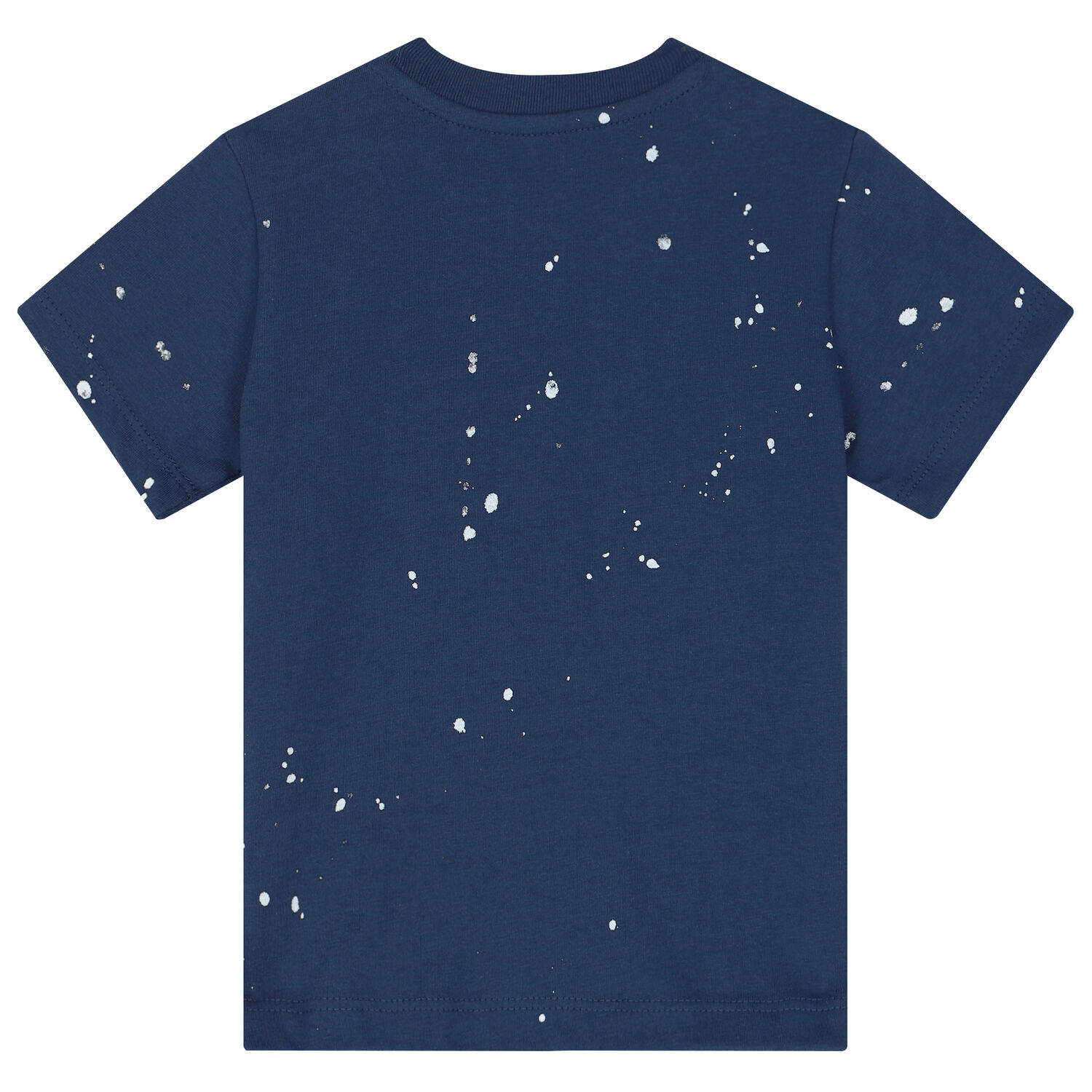 Baby Boys Navy Logo T-Shirt, 1, hi-res
