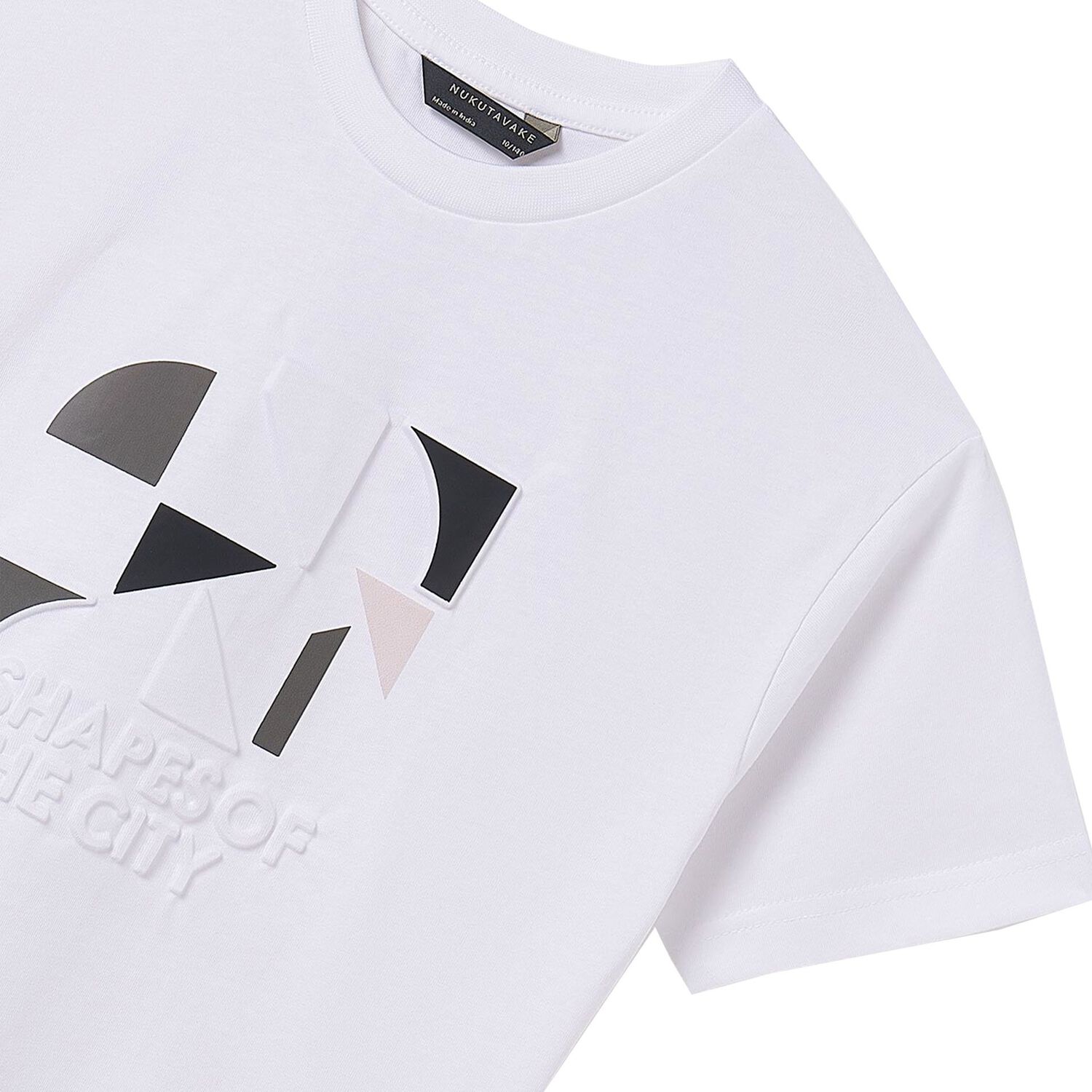 Boys White Cotton T-Shirt, 1, hi-res