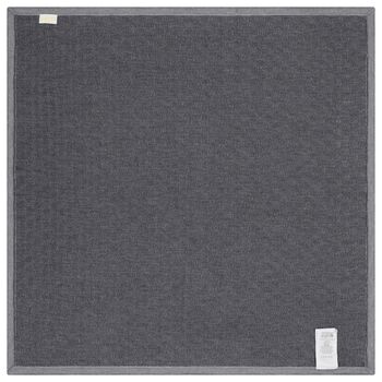 Grey GG Logo Baby Blanket