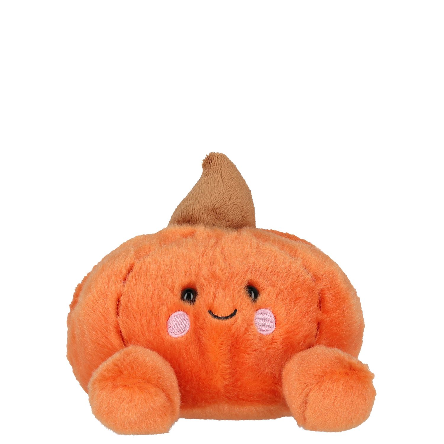 Palm Pals Orange Paisley Pumpkin Soft Toy ( 13CM ), 1, hi-res