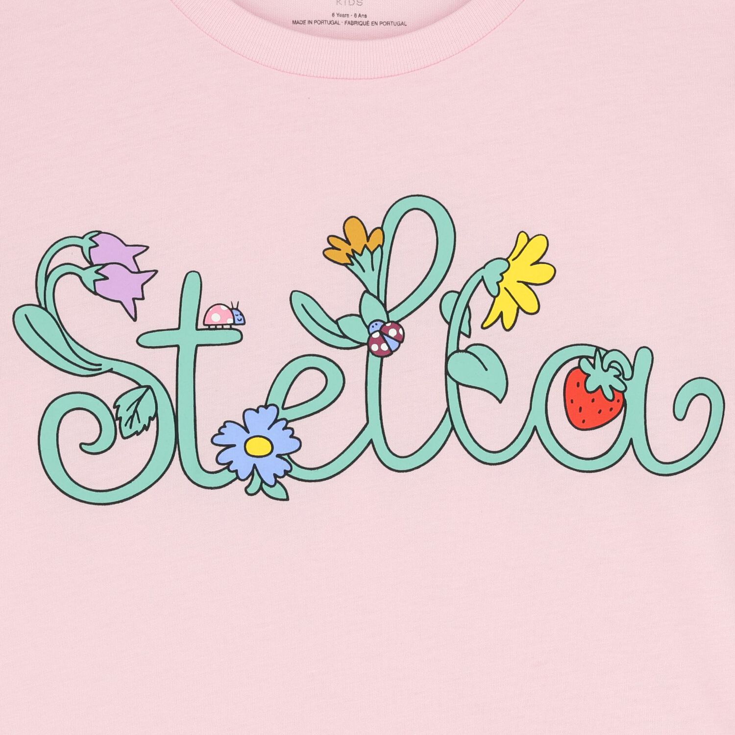 Girls Pink Logo T-Shirt, 1, hi-res