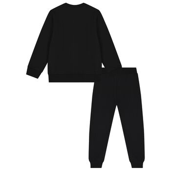 Black Logo Tracksuit