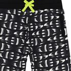 Boys Black Logo Shorts, 1, hi-res