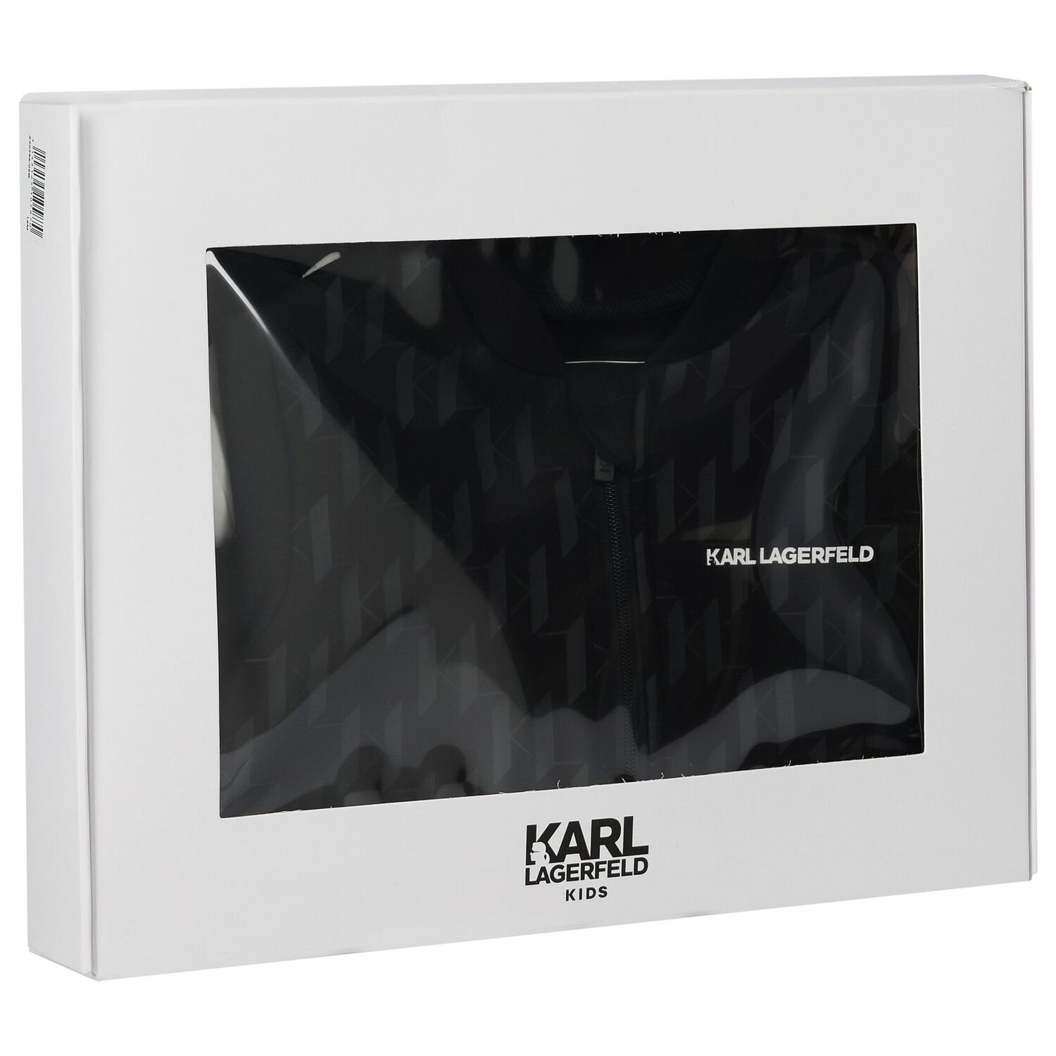 Younger Boys Black & White Logo Tracksuit Set, 1, hi-res image number null