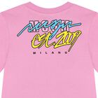 Girls Pink Logo T-Shirt, 1, hi-res
