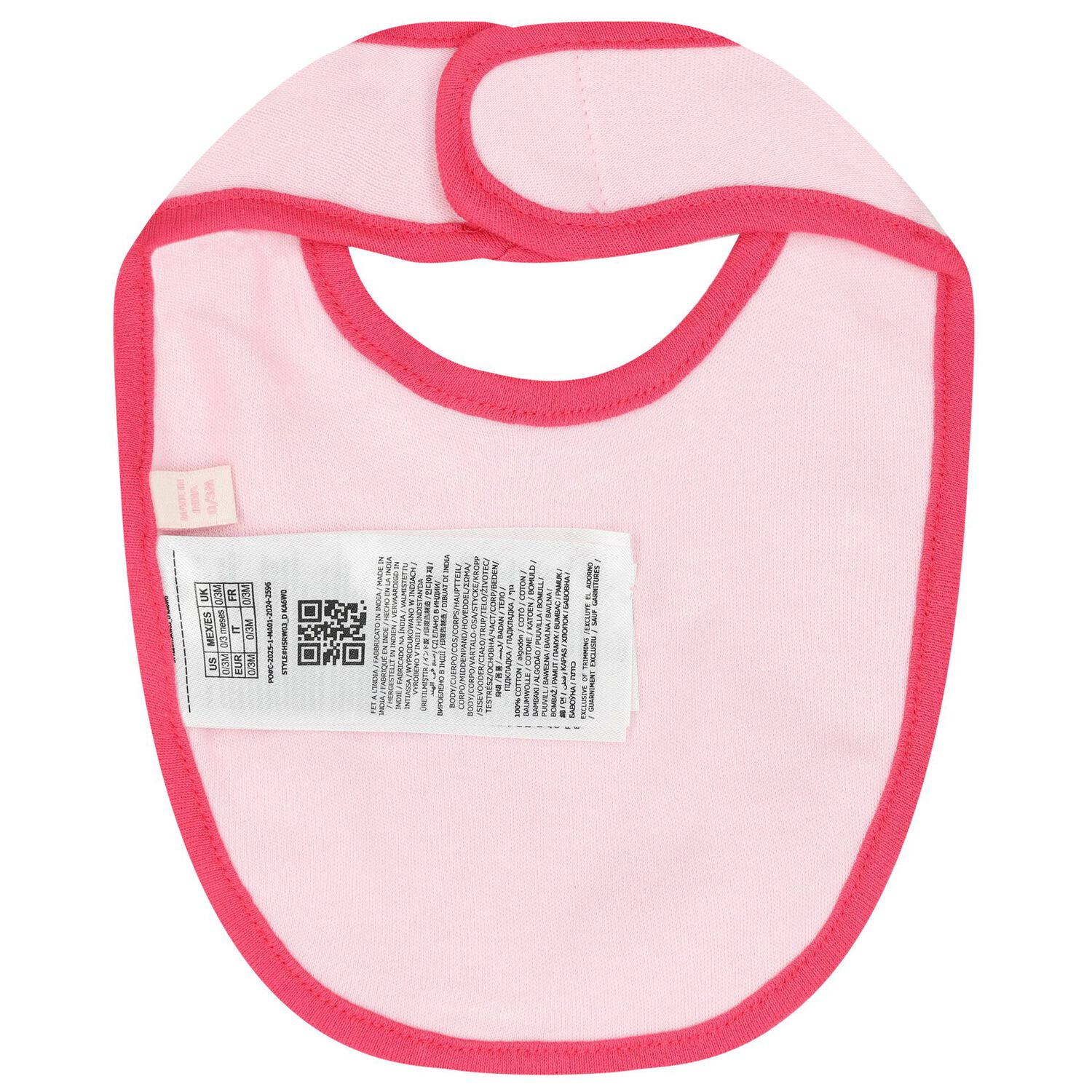 Baby Girls Pink Cotton Bodysuit & Pants Gift Set, 2, hi-res