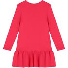 Girls Pink Logo Bag Dress, 1, hi-res