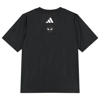 Boys Black Marvel Spider-Man T-Shirt
