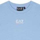 Boys Blue & Navy Blue Logo Shorts Set, 3, hi-res