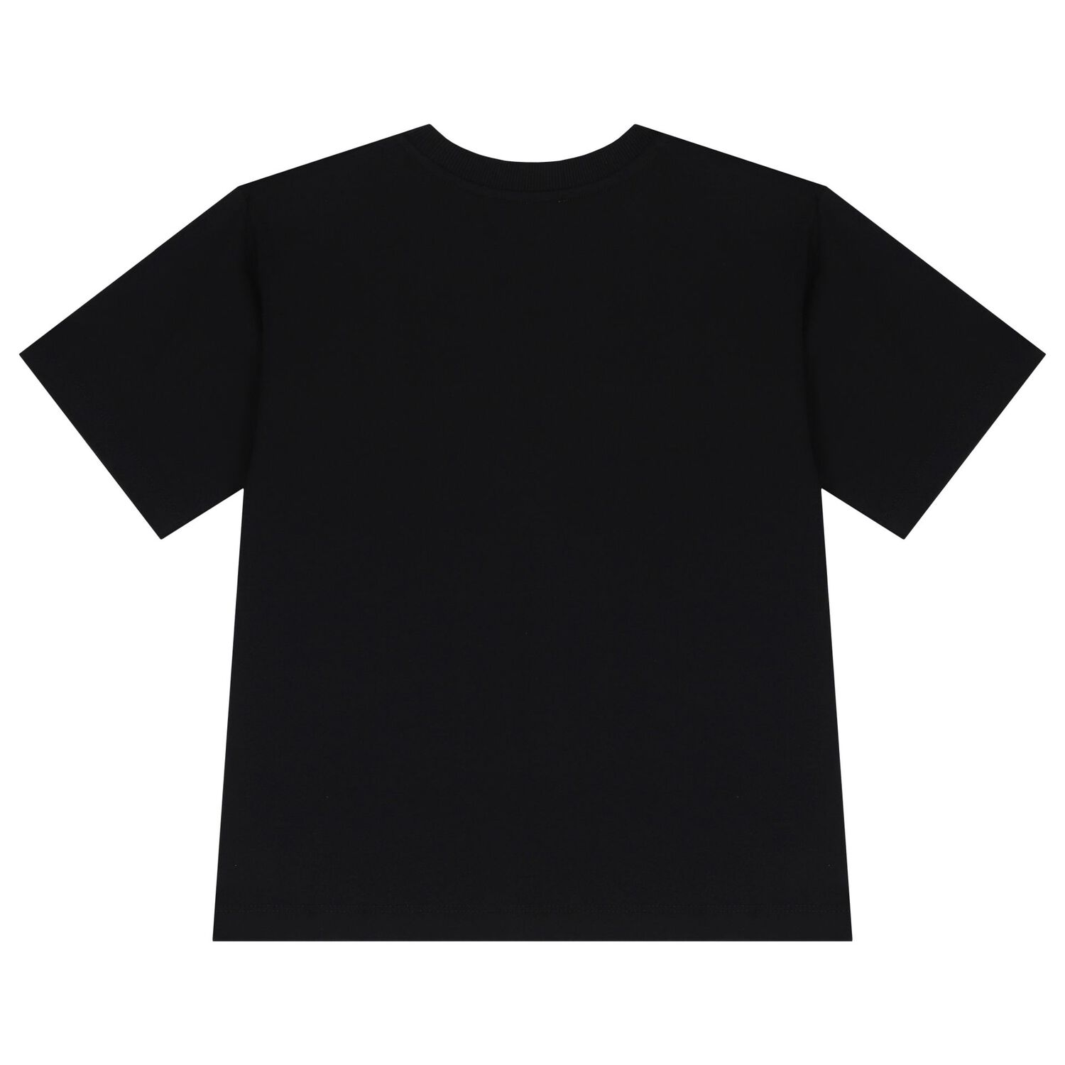 Girls Black Teddy Bear Logo T-Shirt, 2, hi-res image number null